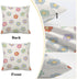 Generic Set 2 of Large Pillow Covers Indoor Bed Cotton Velvet Pillows Covers Grandmillennial Art Decor Funky Cute