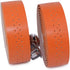 KINGOU Luxury PU Leather Handlebar Tape for Fixed Gear/Road Bike with 2 Reflective Plug