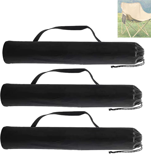 XLANMAY 3PCS Camping Chair Replacement Bags - Sturdy Chair Bags for Folding Chairs