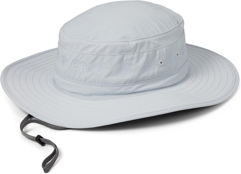 Outdoor Research Women's Solar Roller Sun Hat, S, Titanium-Rice Embroidery