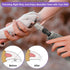 Pet Nail Grinder Trimmer for Dremel - 1/8'' Safe and Painless Nail Grinder Wheel for Dogs & Pets