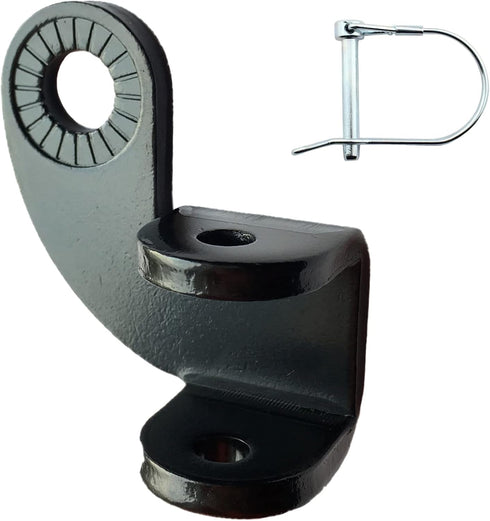 Steel Hitch for Burley Bike Trailer - 12.2 MM Hitch Compatible with Burley Bee, Honey Bee, Old Models