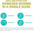 Elanco Chewable Quad Dewormer for Medium Dogs, 2 Chewable Tablets for 26-60 lbs
