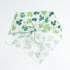 AIMPLANACT 1 x Green Four Leaf Clover Cat Scarf Small Dog Cat Pet Burp Scarf Neck Warmer Jewelry