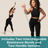 Full Body Resistance Band with Ankle Strap and Weight System for Home Workout Equipment