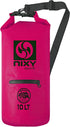 NIXY Waterproof Dry Bag 10L Roll Top, Lightweight and Durable for Paddleboarding, Kayaking, Hiking, Camping, Beach
