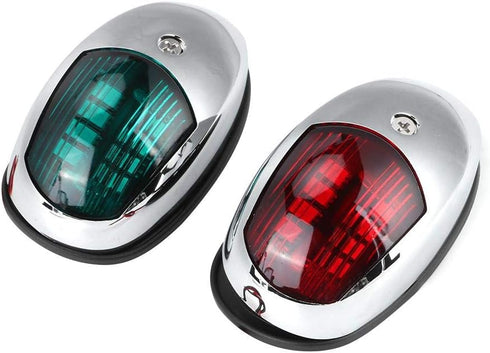 Boat,12V 20m Tbest Marine Navigation Lights,Led Red And Green Lights For LED Marine Navigation Light Green Starboards