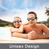 Swim Goggles for Men Women - No Leaking with Nose Clip, Earplugs, Swim Cap and Case