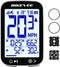 Bike Speedometer GPS Wireless Cycling Computer Auto Start/Stop, Auto Backlight, Waterproof Bicycle