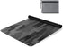 Yoga Mat in Charcoal Black Grey Camo, Eco-Friendly Non-Slip Portable Fitness Mat for Workouts