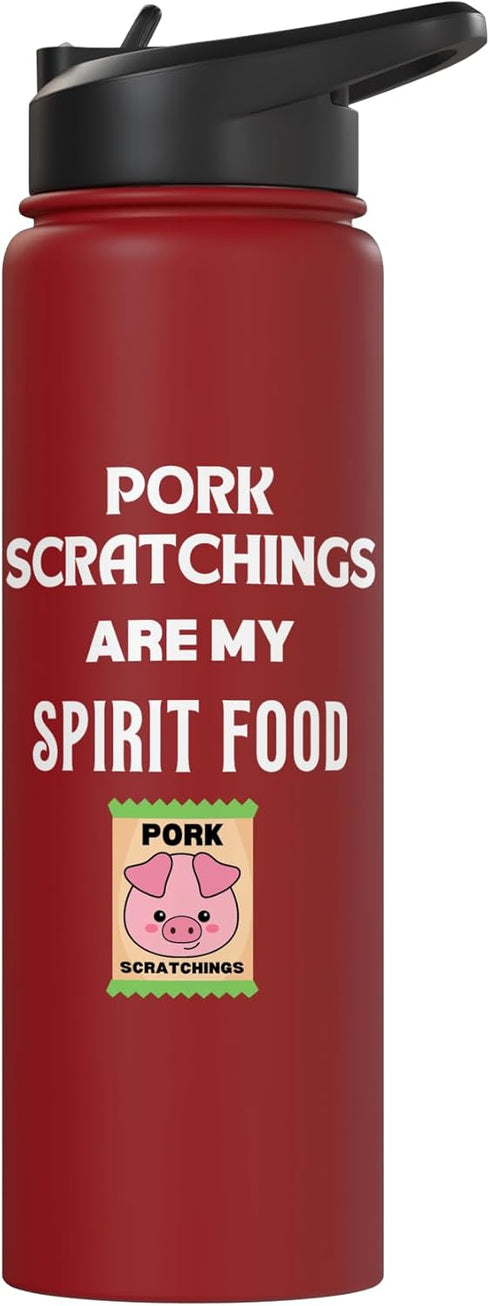 Spirit Food Pork Scratchings Favorite Meals Men Pork Scratchings Are My Spirit Food Favorite Meals Men Women Stainless