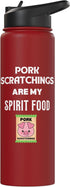 Spirit Food Pork Scratchings Favorite Meals Men Pork Scratchings Are My Spirit Food Favorite Meals Men Women Stainless
