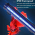 Aquarium Air Bubble Light, RGB LED Fish Tank Light with 16 Colors, Remote Control IP68 Submersible Lamp for Turtle Tank
