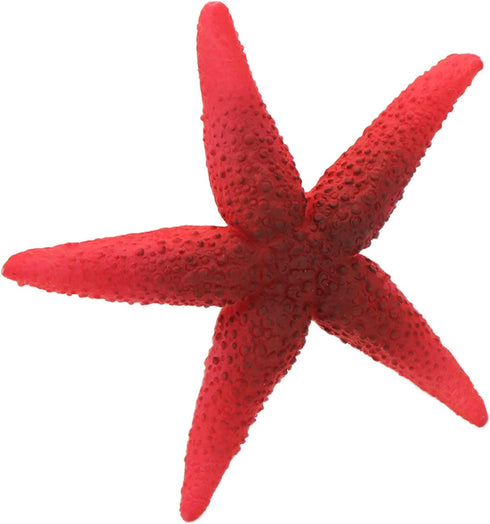 Soft and Flexible Sea Star Artificial Starfish, Silicone Decoration for Fish Tank Landscaping Supplies