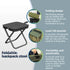 Generic Backpack Stool,2025 330 Foldable New Camping Stool,Camping Foot Rest,Portable Folding Stool,Can Bear Pounds