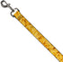 Buckle-Down Pet Leash - Mac & Cheese Vivid - 4 Feet Long - 1" Wide