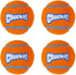 Chuckit Dog Tennis Ball Dog Toy, Medium (2.5 Inch Diameter) for Dogs 20-60 lbs, Pack of 4