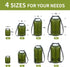 Waterproof Dry Bag, Roll Top Transparent Storage Bag, 2L/5L/10L/20L for Traveling, Swimming, Camping