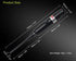 Professional Laser Barrel Sighter Kit with 30 Adapters - Upgraded Full Caliber Boresighter Kit for Rifles and Pistols