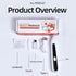 JINPIAOPIAO Trimmer Professional Electric Hair Cutter Pet Grooming Scissors Electric for Cats Dogs with Low Weight ABS
