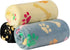 Dono 1 Pack 3 Blankets for Dogs, Soft Fluffy Paw Print Fleece Pet Blanket, Warm Sleep Mat for Dog Cat Kitten