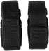 Pack of 2 Adjustable Golf Trolley Webbing Straps with Buckle, Nylon for Backpack Luggage, Black