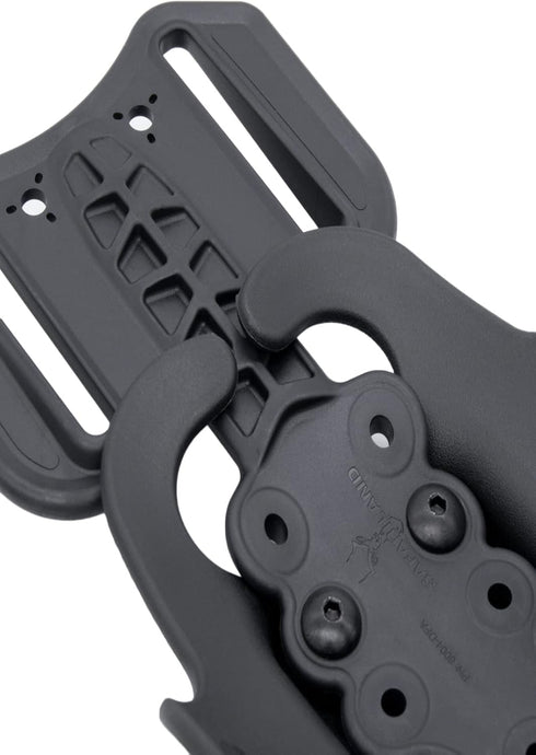 SAFARILAND Drop Flex Adapter with Single Strap Leg Shroud for Gun Holsters