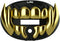 Loudmouth Football Mouth Guard - 3D Chrome Beast Mouthpiece for Adult & Youth Ages 5+