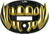 Loudmouth Football Mouth Guard - 3D Chrome Beast Mouthpiece for Adult & Youth Ages 5+