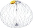 Automatic Opening Closing Fishing Net Cage Crab Traps for Crabbing Fishing Net Bait Shrimp Cage Steel Wire Crab Nets