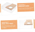 STOBOK 1pc Box Hamster Sandbox Cage Animal Toy Train Toys Small Container Bath Stuff Gerbil Shelf Water Clear Hamster
