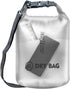Waterproof Dry Bag - Roll Top Transparent Storage Bag 2L/5L/10L/20L for Traveling, Swimming, Kayaking