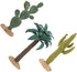 Beaupretty 3pcs Artificial Cactus Plants Figurines for Reptile Environment Decoration, Simulation Succulent