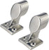 keehui Pair Heavy Duty 316SS 60° Marine Boat Stanchion Hand Rail Fitting LEFT-FRONT for 7/8" Tube