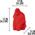 Chew King Large Happy Gorilla Dog Toy