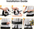 Soccer Ball/Volleyball Training Equipment, Solo Soccer Kick Trainer for Kids and Adults, Practice Aid Bungee Belt