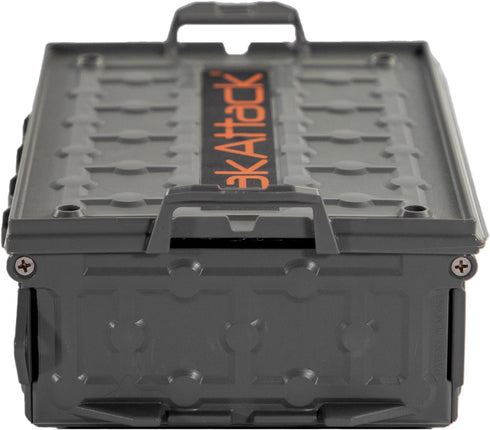 YakAttack TracPak Stackable Fishing Gear Storage Box, Single Box in Battleship Grey (SSO-1003-BG) for Kayak