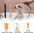 ASOCEA Dog Grooming Extension Strap, Adjustable Nylon Bathing Restraint Band with 5D-Rings, Quick Release, 2 Pack