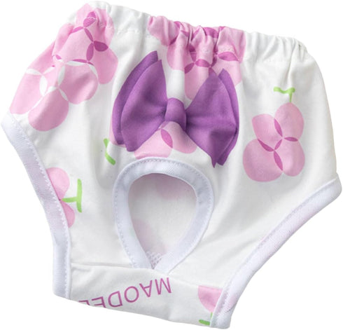 ZHORCIN Dog Diaper Breathable Dress Female Pants Panties Shorts Reusable Doggies Period Diaper