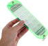 High-Visibility Chrome Trolling Dodger Fishing Flasher Abs Material Reflective Fish Attractor for Bass Trout Salmon
