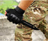 Tactical Rubber Knife M9 M16 - Military Training ABS Plastic Dagger with Scabbard Model Kit for Airsoft