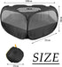 FOCCTS Puppy/Kitten/Rabbit/Hamster/Chinchillas/Guinea Small Animal Plaype Black, Breathable Pet Playpen Cage Tent
