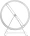 DOITOOL Silent Hamster Running Wheel Exercise with Bracket, 32cm White Iron Squirrel