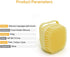 L.B. Dog Bath Brush Silicone, Soft Massage Brush for Cats, Pet Shampoo Dispenser