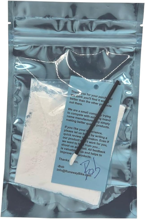1.5 oz PTFE Powder (Teflon**) / Applicator Brush Included with Bottle