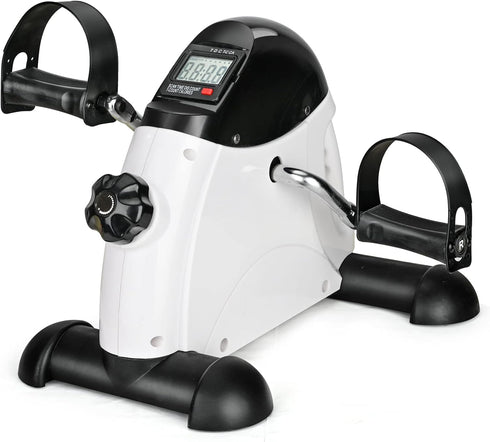 Under Desk Bike Pedal Exerciser – Portable Home Exercise Bike Pedal Exerciser, Foot Peddler for Therapy Bicycle Leg