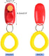 Coolrunner 7pcs Universal Animal Pet Dog Training Clicker, 7 Color with Wrist Bands Strap