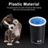 Automatic Dog Cleaner, Soft Electric Washer USB Rechargeable Cleaner Cup for Small to Medium Dogs Cats (Black White)