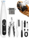 IREDOON 2026 New Pet Precision Trimmer, 35dB Low-Noise Dog Paw Trimmer with