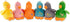 4" 1 Pack Jeffers Pet Baby Duck Plush Squeaker Dog Toy, Orange - Soft Stuffed Duck Toy for Dogs & Puppies, Pastel